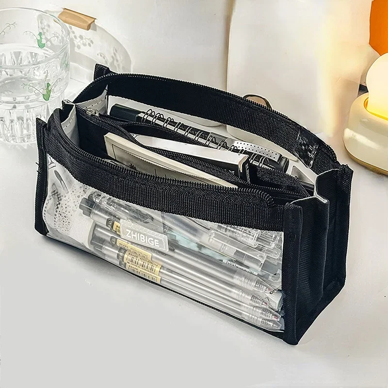Sac à crayons de grande capaci - Aesthetic Large Pencil Case Pouch avis et prix