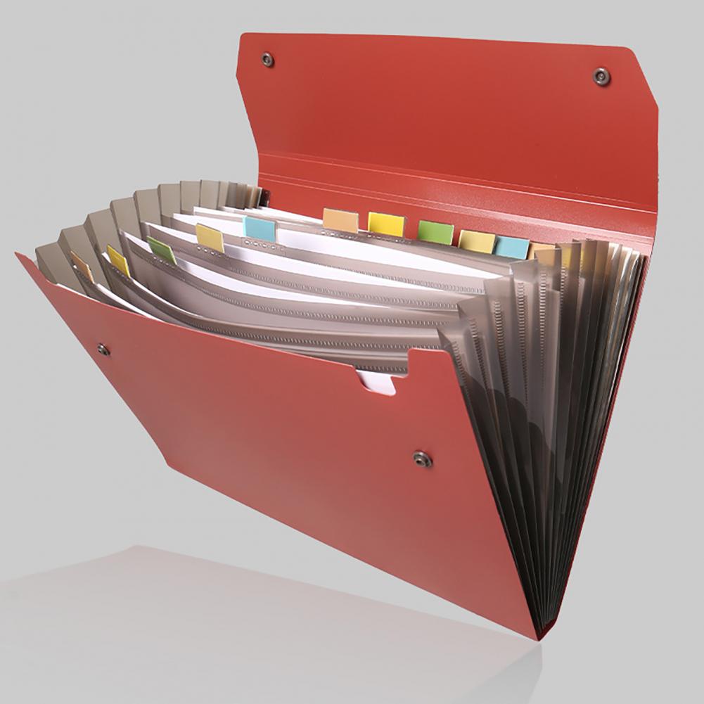Porte-documents extensible, or - Expandable Accordion File Folder 13 Pockets avis et prix