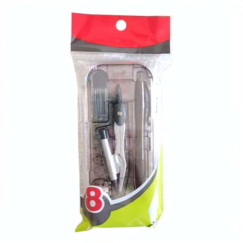 Kit d'outils de géométrie math - Math Geometry Set With Compass avis et prix