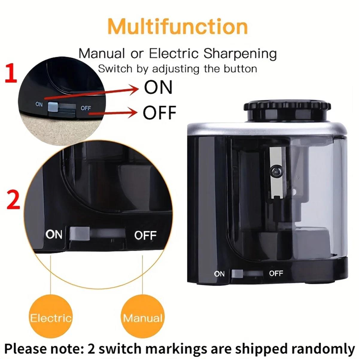 Ensemble d'affûteurs électriqu - Electric Pencil Sharpener Usb avis et prix