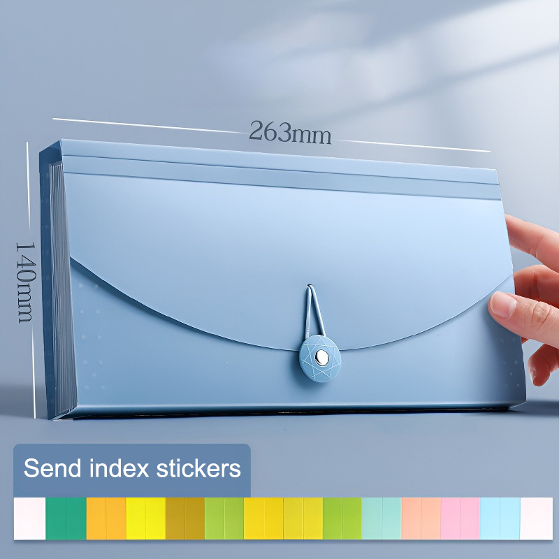 Porte-documents accordéon à 13 - Expandable Accordion File Folder 13 Pockets avis et prix
