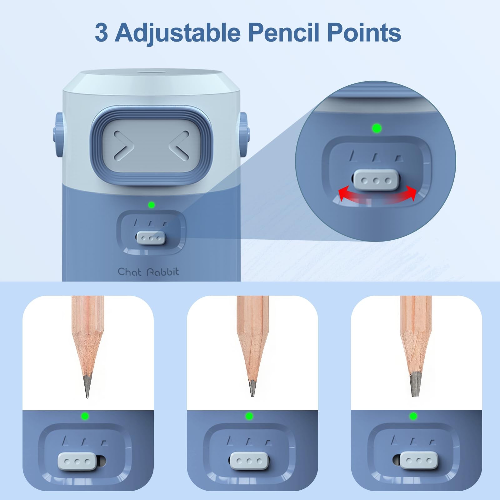 Taille-crayon électrique entiè - Electric Pencil Sharpener Usb avis et prix