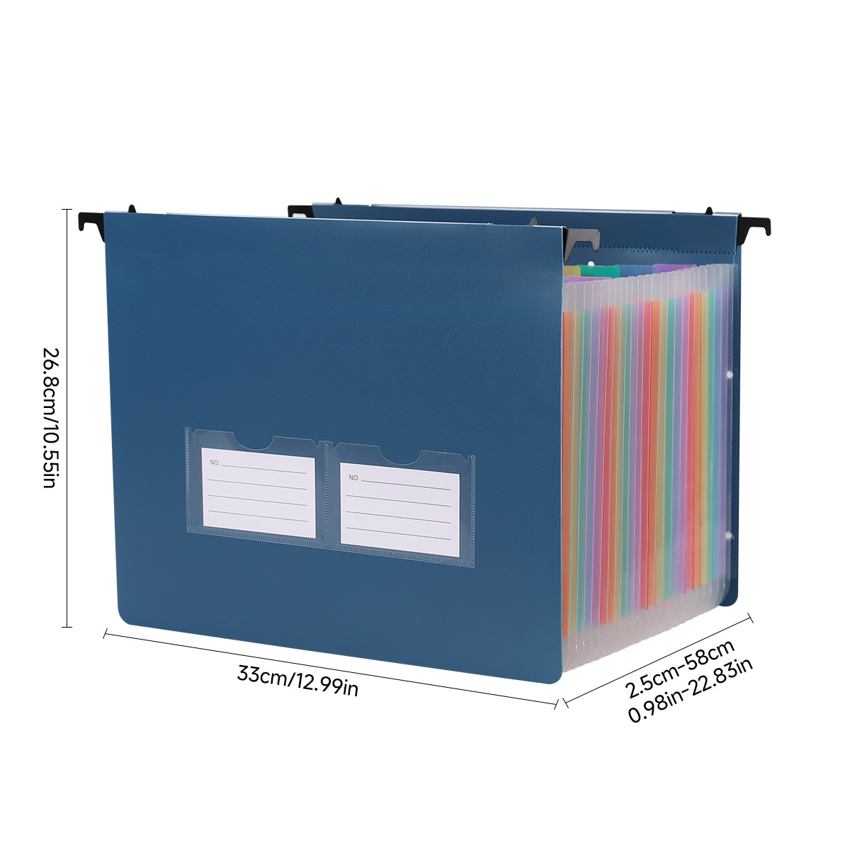 Dossier suspendu type accordéo - Expandable Accordion File Folder 13 Pockets avis et prix