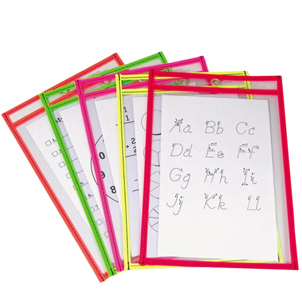 10 pochettes effaçables à sec, - Writing Tools avis et prix