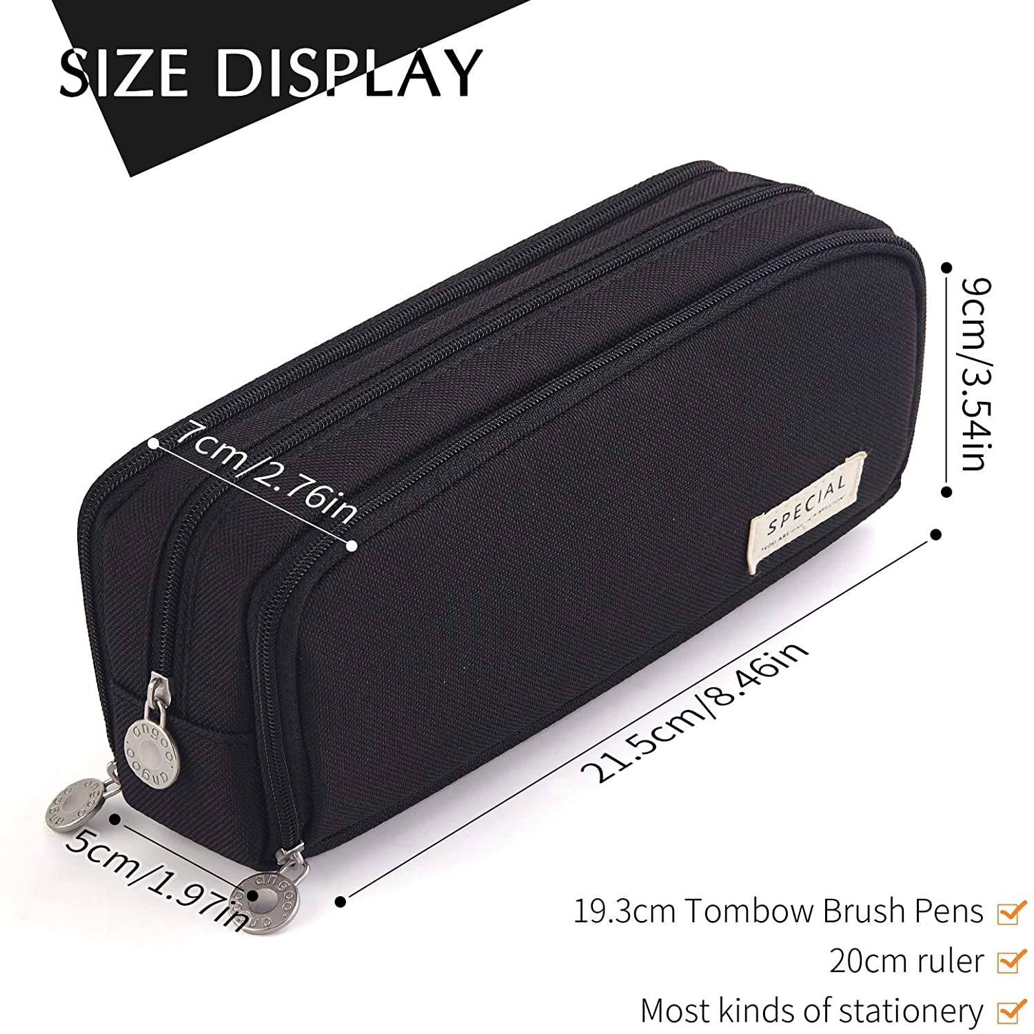 Trousse à crayons grande capac - Aesthetic Large Pencil Case Pouch avis et prix